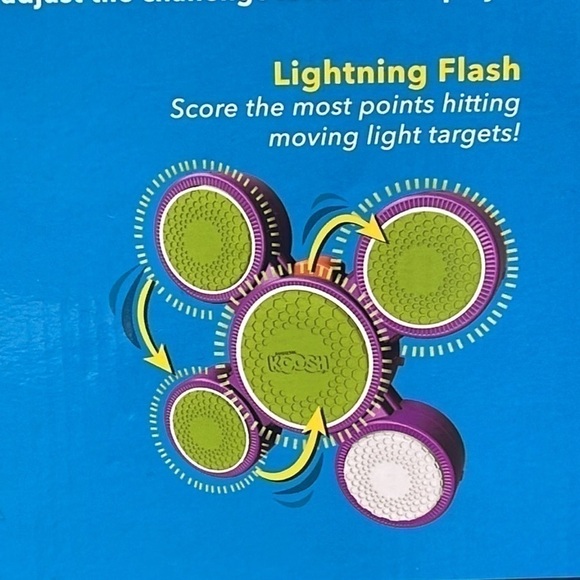 Original Koosh Sharp Shot Electronic Target Game Smart Technology Talks Lights - Picture 8 of 9